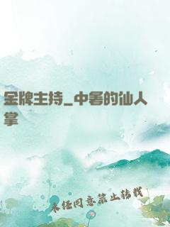 金牌主持