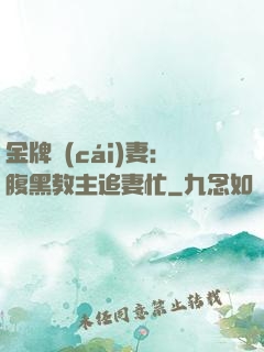 金牌財(cái)妻：腹黑教主追妻忙