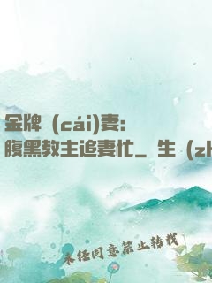 金牌財(cái)妻：腹黑教主追妻忙