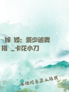 錯嫁驚婚：景少追妻請排隊