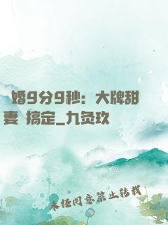 閃婚9分9秒：大牌甜妻難搞定