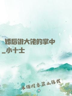隱婚后做大佬的掌中嬌