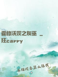 霍格沃茨之灰巫師