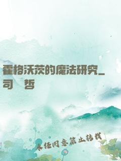 霍格沃茨的魔法研究