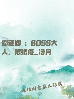 霸道婚寵：BOSS大人，狠狠疼