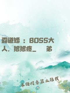 霸道婚寵：BOSS大人，狠狠疼
