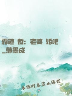 霸道總裁：老婆復婚吧