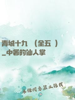 青城十九俠（全五冊）