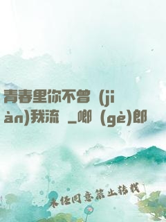 青春里你不曾見(jiàn)我流淚