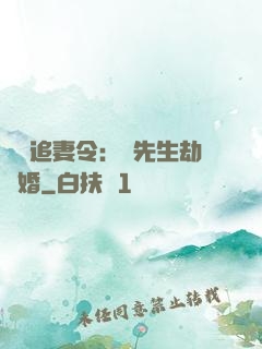 頭號追妻令：陸先生劫個婚