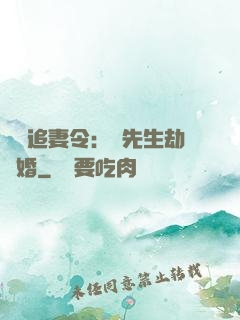 頭號追妻令：陸先生劫個婚