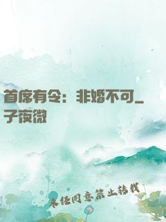 首席有令：非婚不可