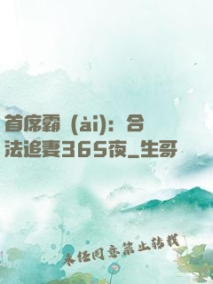 首席霸愛(ài)：合法追妻365夜