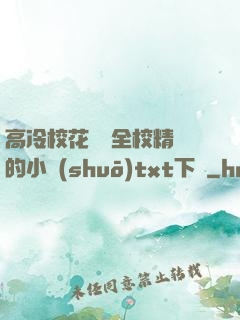 高冷?；S為全校精靈的小說(shuō)txt下載