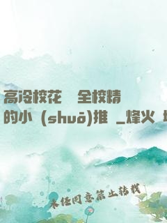 高冷?；S為全校精靈的小說(shuō)推薦