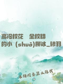 高冷?；S為全校精靈的小說(shuō)柳冰