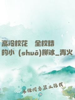 高冷?；S為全校精靈的小說(shuō)柳冰