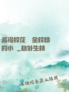 高冷?；S為全校精靈的小說