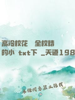 高冷?；S為全校精靈的小說txt下載