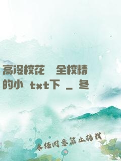 高冷?；S為全校精靈的小說txt下載