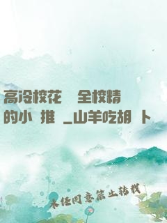 高冷?；S為全校精靈的小說推薦