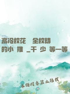 高冷?；S為全校精靈的小說推薦