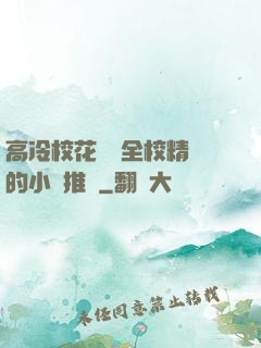 高冷?；S為全校精靈的小說推薦