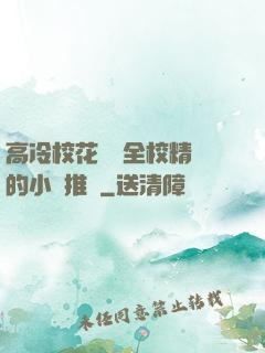 高冷?；S為全校精靈的小說推薦