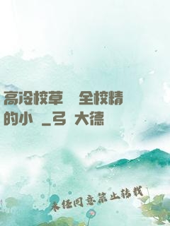 高冷校草淪為全校精靈的小說