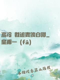 高冷總裁追妻傻白甜