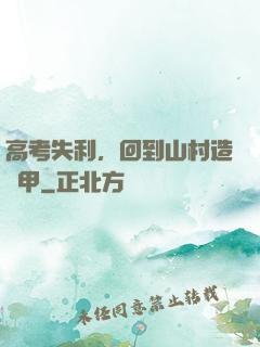 高考失利，回到山村造機甲