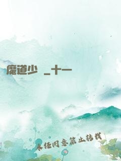 魔道少爺